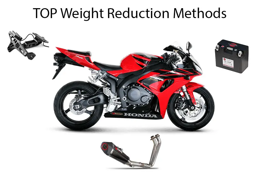 Reduce Motorcycle Weight